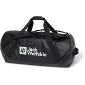 Jack Wolfskin Weekendtas 'Expdn Duffel' zwart / wit