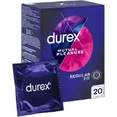 Durex MUTUAL PLEASURE REGULAR FIT CONDOOMS 20 STUKS