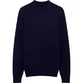 GOBI Cashmere Trui 'Men's Timeless Mock Neck Cashmere Sweater' navy