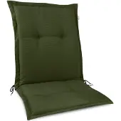 Beautissu HighLux NL Zitkussen voor Tuinstoel Kussen 105x50x7cm Donker Groen