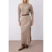 Turkishsouq Dames platte maxi lange casual/casual shiftjurk