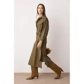 Turkishsouq Damesjurk, plat model, midi-lengte, casual/casual A-lijn