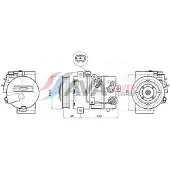 AVA Clever Choice Compressor, airconditioning KAAK345