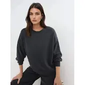 Busem Ontspannen Pasvorm Crewneck Modal Sweatshirt