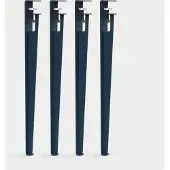 TIPTOE Set van 4 Tafelpoten - 75 cm Night Blue