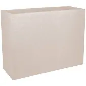 Eda Bloembak Plantenbak 46 liter - 78,5 x 29,5 cm - Hoogte 60 cm - Beige