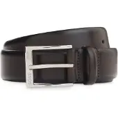 BOSS Riem van Italiaans fabricaat met logogesp
