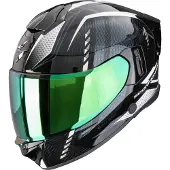 Scorpion Exo-530 Air Theras helm, zwart/wit/groen, maat XS (53/54)