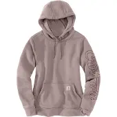 Carhartt Relaxed Fit Rain Defender Graphic Dames Hoodie Maat