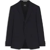 BOSS Slim-fit colbert van scheerwol Maat 98