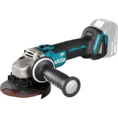 Makita DGA504Z 18V Li-Ion Accu Haakse Slijper Body - 125mm - Koolborstelloos - Voor Nauwkeurig Slijpwerk - Een Snoerloze Slijper