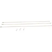 Zipp Replacement Spoks 202 Ds Zwart 260 mm