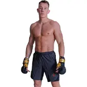 Nihon MMA-trainingshandschoen | Zwart / Goud (Maat: L)