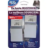 Bsi - De Beste Muizenval - Sterk en betrouwbaar - Muizenbestrijding - 2 stuks