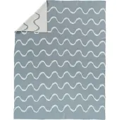 Fresk Kinderdeken Unisex80 x 100 cm – Babydeken - Wiegdeken - Ledikant deken - Blauw -