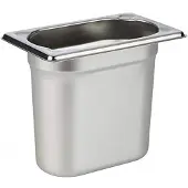 Multi Gastronormbak - GN Bak - RVS - 1,5 Liter - Vaatwasserbestendig - Breukvast - Stapelbaar