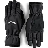 Salewa - Windstopper Epe Finger Gloves - Handschoenen M, zwart