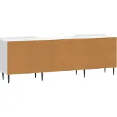vidaXL TV Kast Wit 150 x 31 x 52 cm Bewerkt hout
