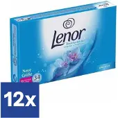 Lenor Droogtrommeldoekjes Aprilfris - 12 x 34 Doekjes