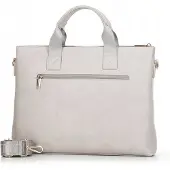 WITTCHEN Dames Laptoptas 15,6" Beige - Elegant Eco-leeg