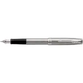 Parker Sonnet vulpen | Roestvrij staal met palladium detail | Fijne penpunt | Geschenkdoos
