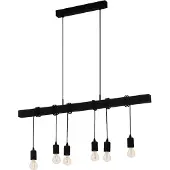 Eglo Townshend Hanglamp - E27 - 100 cm - Zwart