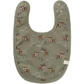 Fresk Slabbetje Jongens - Kraamcadeau – Spuugdoekje – Kwijldoekje - Groen - Deer Olive