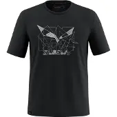 Salewa T-shirt Eagle Geometric | Maat XL
