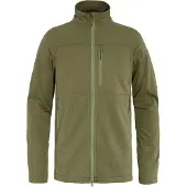 Fjällräven - Abisko Lite Fleece Jacket - Fleecevest S, olijfgroen