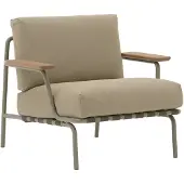 Muuto Settle Lounge Stoel Ribbed Weave 5| Taupe