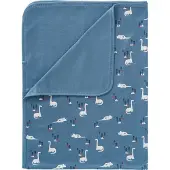 Fresk Dinosaur Cotton Blanket Blauw