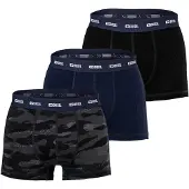 Diesel Boxershorts 'DAMIEN' blauw / grijs / zwart