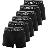 Mustang Boxershorts zwart / wit