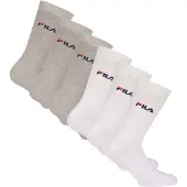 FILA Sokken donkerblauw / grijs / rood / wit