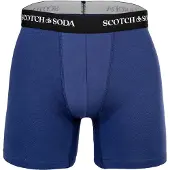 Scotch & Soda Boxershorts donkerblauw / grijs gemêleerd / zwart