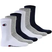 Champion Sokken navy / grijs gemêleerd / rood / wit