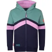 TROLLKIDS - Girl's Flekkefjord Jacket - Trainingsjack 104, blauw