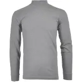 Ragman Regular Fit Longsleeve grijs, Effen
