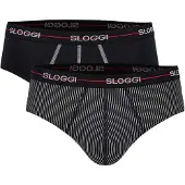 Sloggi Slip rood / zwart / wit