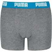 Puma Everyday boxershorts voor Heren, Blauw/Grijs, Maat 12