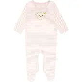 Steiff Collection Rompertje/body beige / poederroze / wit