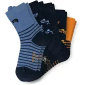 Schiesser Sokken 'Badger' blauw / marine / oranje
