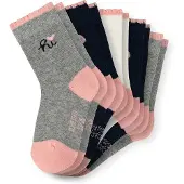 Schiesser Sokken 'Hi' grijs / rosa / zwart / wit