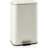 Hjh OFFICE Afvalbak / afvalscheidingssysteem Clean 1 - 30 L staal beige