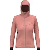 Salewa - Women's Sella Crevasse Hooded Jacket - Fleecevest 40, roze