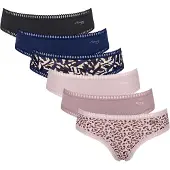 Sloggi Slip blauw / gemengde kleuren / pink / zwart