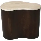 Starfurn Salontafel Lovi - Organisch Bruin Hout - 50x33x42cm