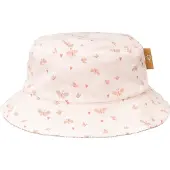 Fresk UV 50+ Zonnehoed voor kinderen 62 – Beschermende Reishoed – Hoofdbescherming Meisjes - Creme - Butterflies