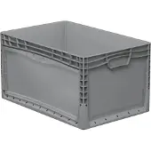 Westfalia Eurobox met deur 60x40x32 cm grijs