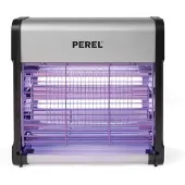 Perel Insectenverdelger, elektrisch, spanningsrooster 2800 V, uitneembare opvangbak, 30 m², metaal